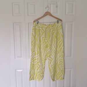 By Anthropologie Flannel Pajama Pants